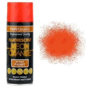 Neon Orange Spray Paint Fluorescent 400ml
