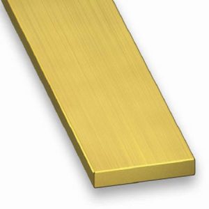 Flat Brass 10x2mm x 1mtr