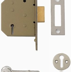 Yale M322 3L Mortice Deadlock PB 64mm