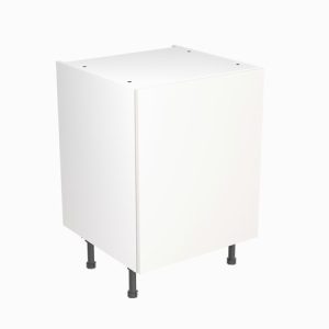Kitchenkit Slab Base Unit 600mm – Matt White