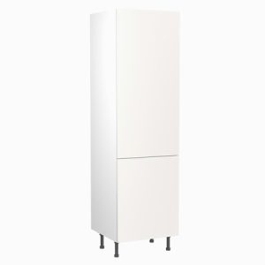 Kitchenkit Value Slab Tall Unit F/Freeze 600mm – Matt White