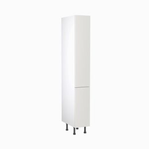 Kitchenkit Slab Tall Unit Po 300mm – Gloss White