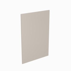 Kitchenkit J Pull Panel Base End 600mm – Gloss Light Grey