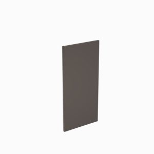 Kitchenkit J Pull Panel Wall End 800mm – Matt Graphite