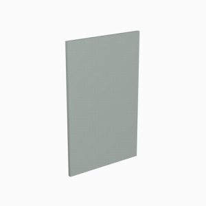 Kitchenkit J Pull Panel Base End 600mm – Matt Sage Green