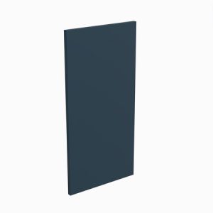 Kitchenkit Slab Panel Wall End 800mm – Matt Indigo Blue