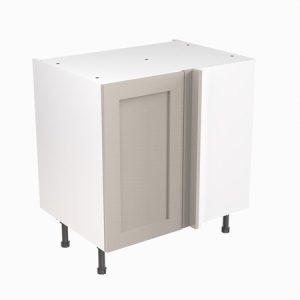Kitchenkit Shaker Base Unit Corner 800mm – Matt Light Grey