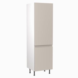 Kitchenkit J Pull Tall Unit F/Frzer 600mm – Gloss Light Grey