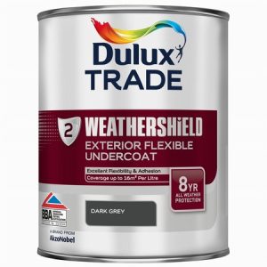 Dulux Trade Weathershield Undercoat D/Grey 1ltr