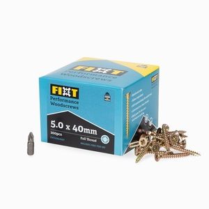 FIXT Performance Woodscrews ZYP 5.0x40mm (200)