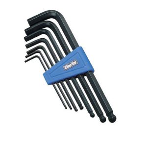 Clarke PRO54 7-Pce Metric Hex Key Set