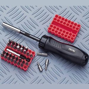 Clarke CHT 343 34-Pce Gearless Screwdriver Kit