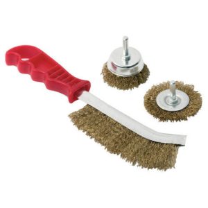 Clarke CHT561 – 3pce Wire Brush Set