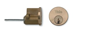 Yale 1109 Replacement Cylinder Polished Brass