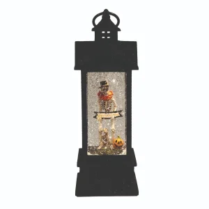 32879 LED Halloween Spinner Lantern 30cm