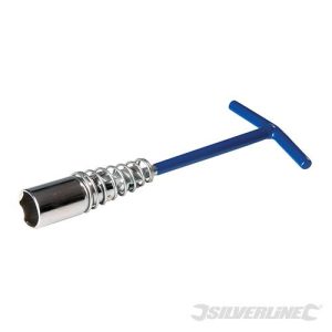 Silverline 16mm T-Bar Spark Plug Socket