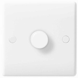 BG Nexus Moulded Push Dimmer 1 Gang 2 Way