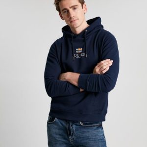 JOULES COASTAL HOODIE NAVY
