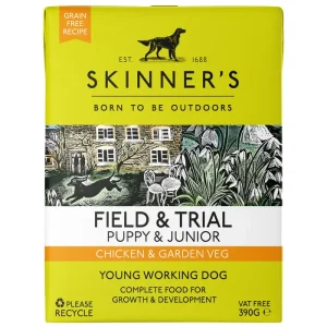SKINNERS PUPPY CHICKEN & VEG 390G