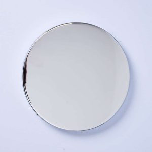 55cl Steel Silver Candle Lid – Box of 6