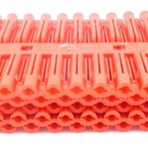 REISSER Plastic Wall Plug Red (PK 100)