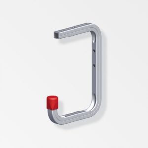 ALFER Wall & Ceiling Hook 170x220mm Aluminium (EACH)