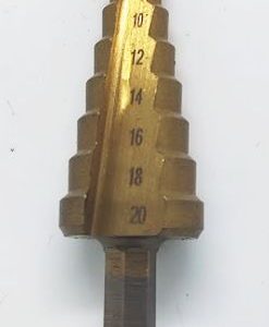 Step Drill 3/4in 9 Step Titanium HSS (EACH)