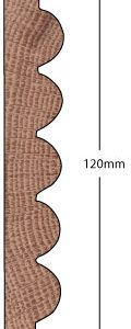 Architrave 120x21mm (METRE)