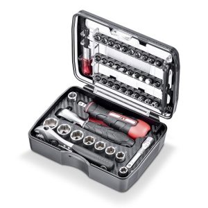 BC-44B JET TOOLS 1/4″ Ratchet Socket & Bit Set, 44 Piece