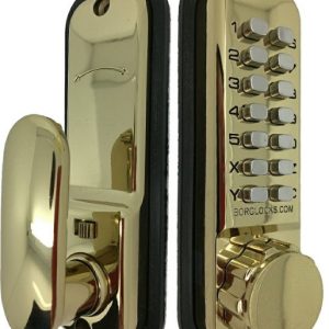 Digital Lock 2500 Holdback 70mm Latch Brass (EACH)