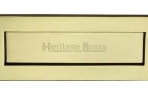 HERITAGE BRASS V850 254.101-PB Letter Plate 254x102mm PB (EACH)