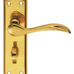 CARLISLE BRASS DL192 Madrid Lever Furn Bathroom 180mm 57cc [5] PB (SET)