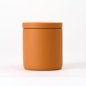200ml Terracotta Concrete Jar with Lid – Box of 6
