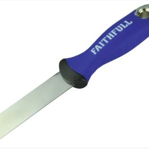 FAITHFULL Soft Grip Filling Knife 25mm (EACH)