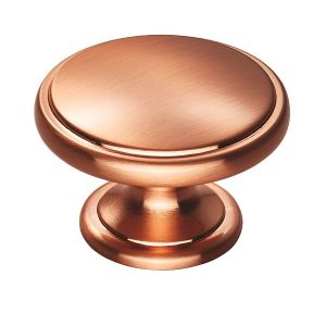 FINGERTIP DESIGN FTD524SCO Oxford Knob 38mm Satin Copper (EACH)