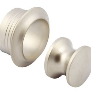 HAFELE 229.01.613 Pushbutton Knob  Rosette 16mm Board Nm (EACH)