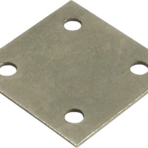 HAFELE 260.22.025 Connecting Plate 50x50mm Steel Galv (EACH)