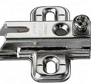 HAFELE 323.83.743 Mount Plate Wing 4mm Screw Fix NP (HINGE)