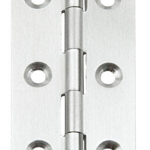 HAFELE Solid Drawn Brass Butt Hinge SSp 64x35x2 SN (PAIR)