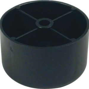 HAFELE 635.80.343 Orlita Glide Leg Pl Black 40mm (EACH)