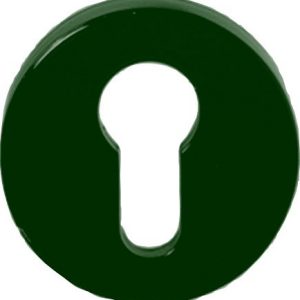 HEWI 306PZ.70 Escutcheon Euro (52×9) Forest Green Nylon (PAIR)