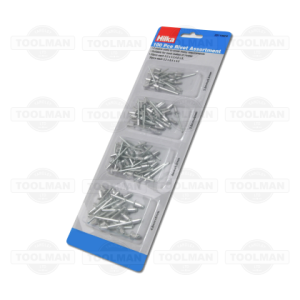 Hilka 100 Pce Rivet Assortment Set