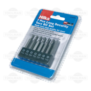 Hilka ProCraft 7 Pce Long Torx® Screwdriver Bit Set