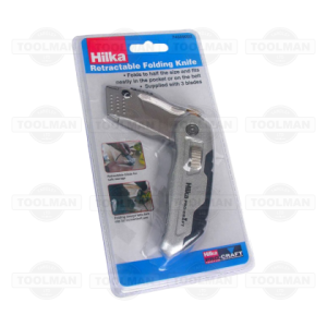 Hilka ProCraft Retractable Folding Utility Knife