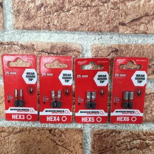 Milwaukee Shockwave Screwdriver Bits Hex