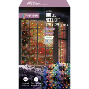 LV122741M 1.75×1.2m 180L Multi Action Net Light Multicolour LEDs