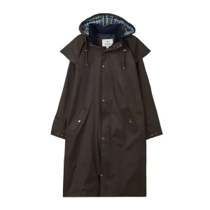 Lighthouse Stockman Long Waterproof Coat – Chocolate