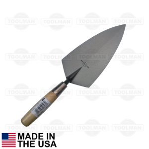 Marshalltown 19-10 Brick Trowel Philadelphia Pattern – Wooden Handle
