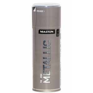 Maston Spray Paint Metallic Gloss Metallic Tin 400ml