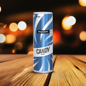 Maston Spray Paint Candy Effect Gloss Bubblegum Blue 400ml